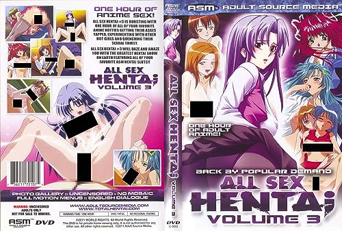 Hentai: All Sex Hentai Volume 3 | Dein Otaku Shop für Anime, Dakimakura, Ecchi und mehr